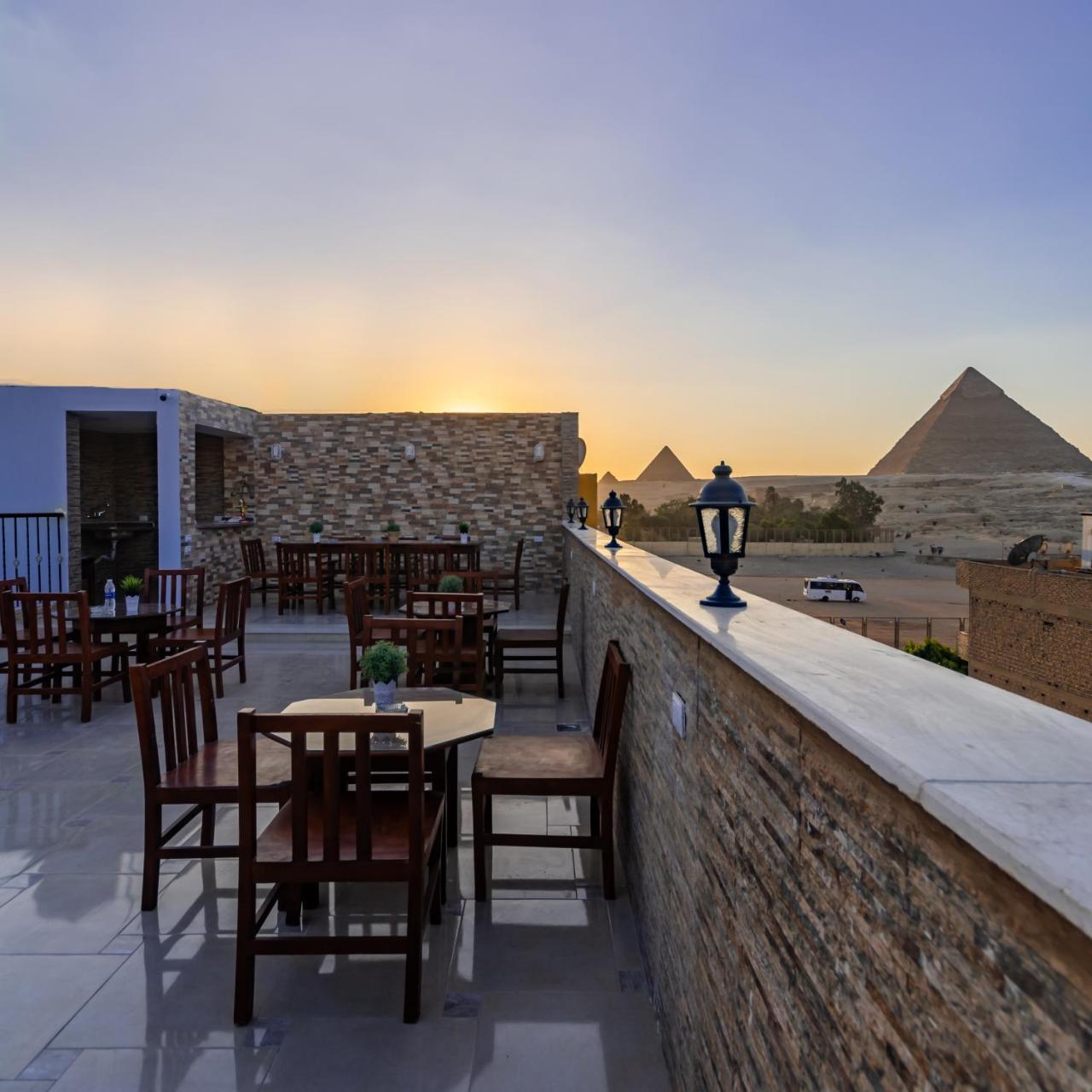 Amon Holiday Pyramids Inn Kafret el-Gabal Exterior foto