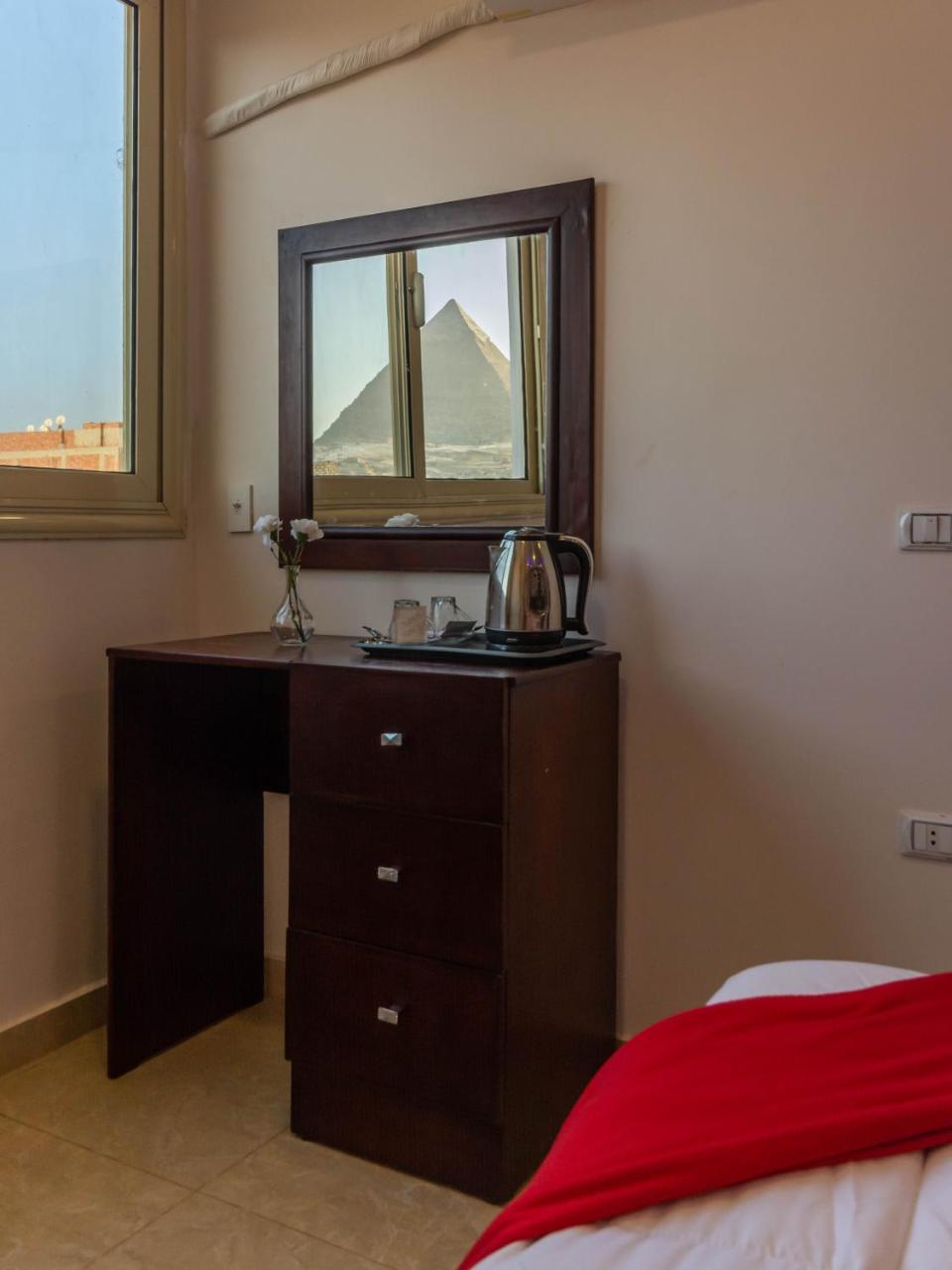 Amon Holiday Pyramids Inn Kafret el-Gabal Exterior foto