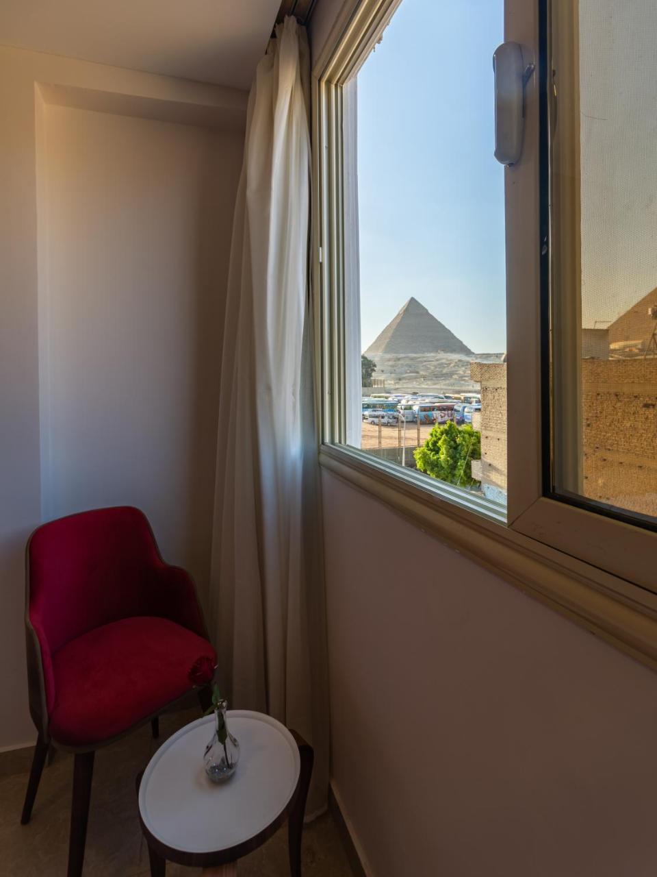 Amon Holiday Pyramids Inn Kafret el-Gabal Exterior foto